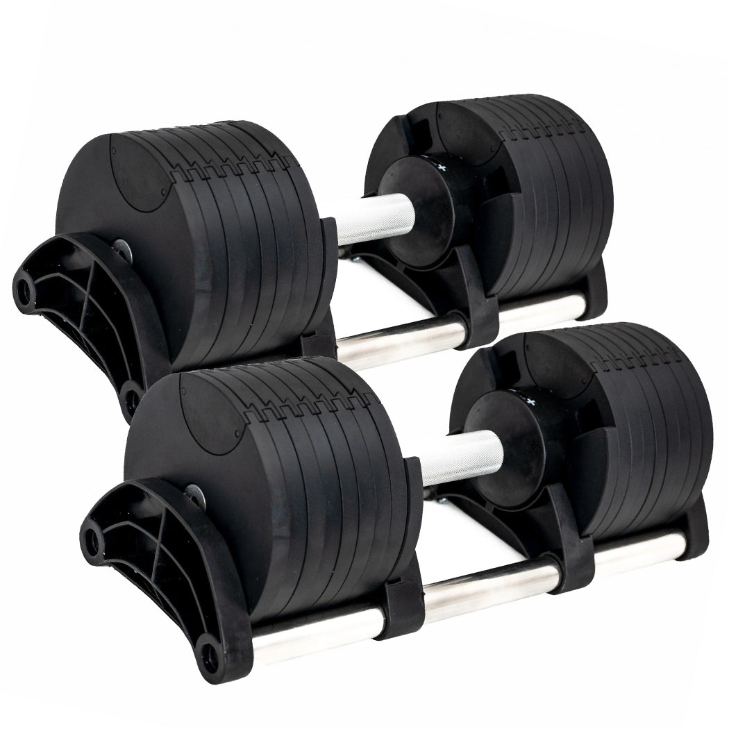 32kg Adjustable Dumbbells 2kg Increments