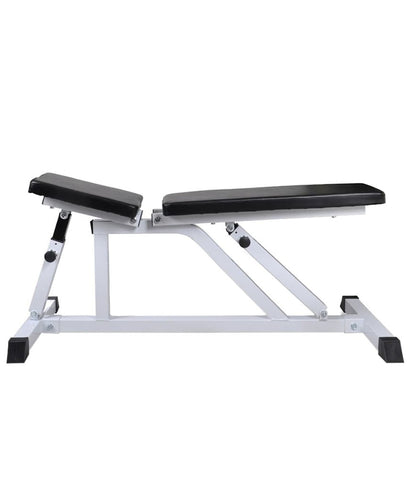 Adjustable Workout Bench with 30.5 kg Barbell and Dumbbell Set