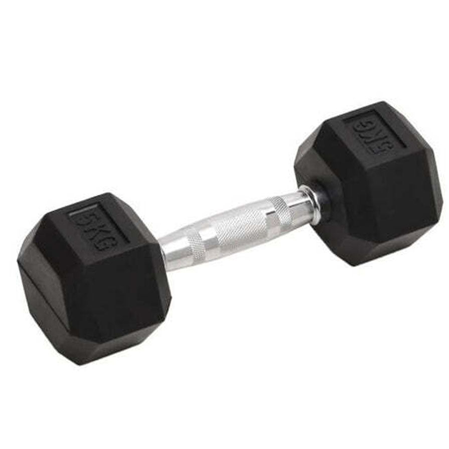 Cast Iron Dumbbells Set Home Gym 2x5kg