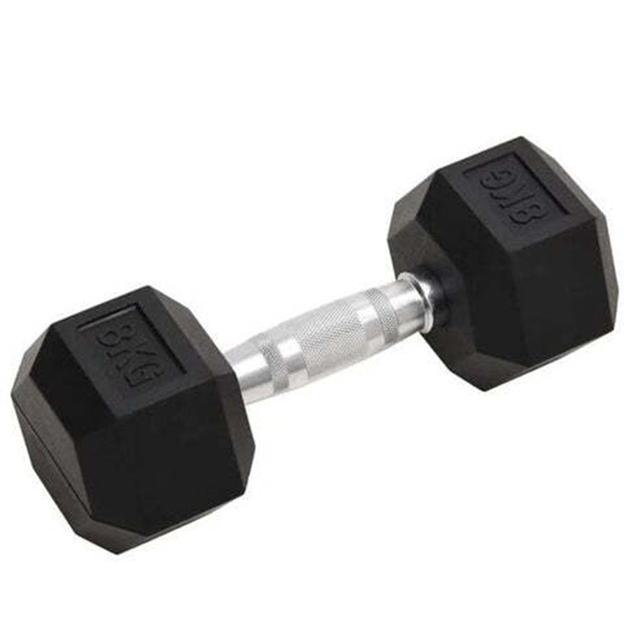 Cast Iron Dumbbells Set Home Gym 2x8kg