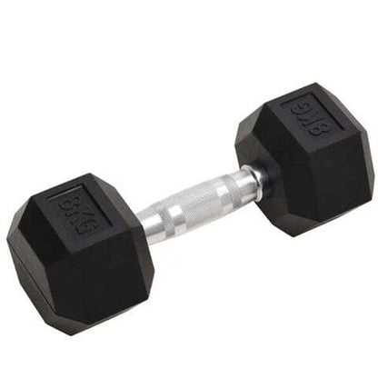 Cast Iron Dumbbells Set Home Gym 2x8kg