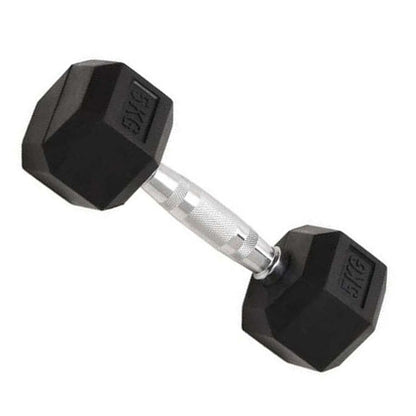 Cast Iron Dumbbells Set Home Gym 2x5kg