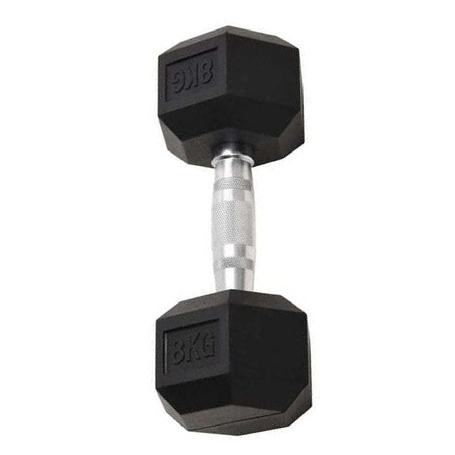 Cast Iron Dumbbells Set Home Gym 2x8kg