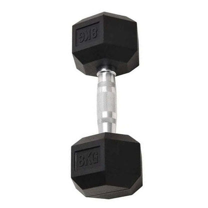 Cast Iron Dumbbells Set Home Gym 2x8kg