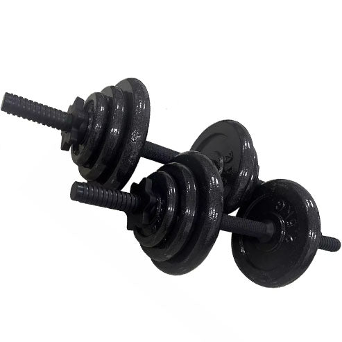Opti Cast Iron Dumbbell Set - 20kg