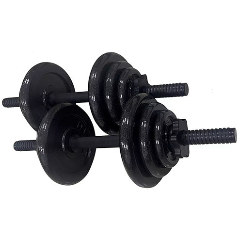 Opti Cast Iron Dumbbell Set - 20kg