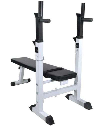 Steel Straight Weight Bench for Full Body Training