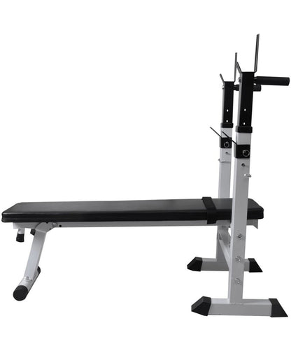 Steel Straight Weight Bench for Full Body Training