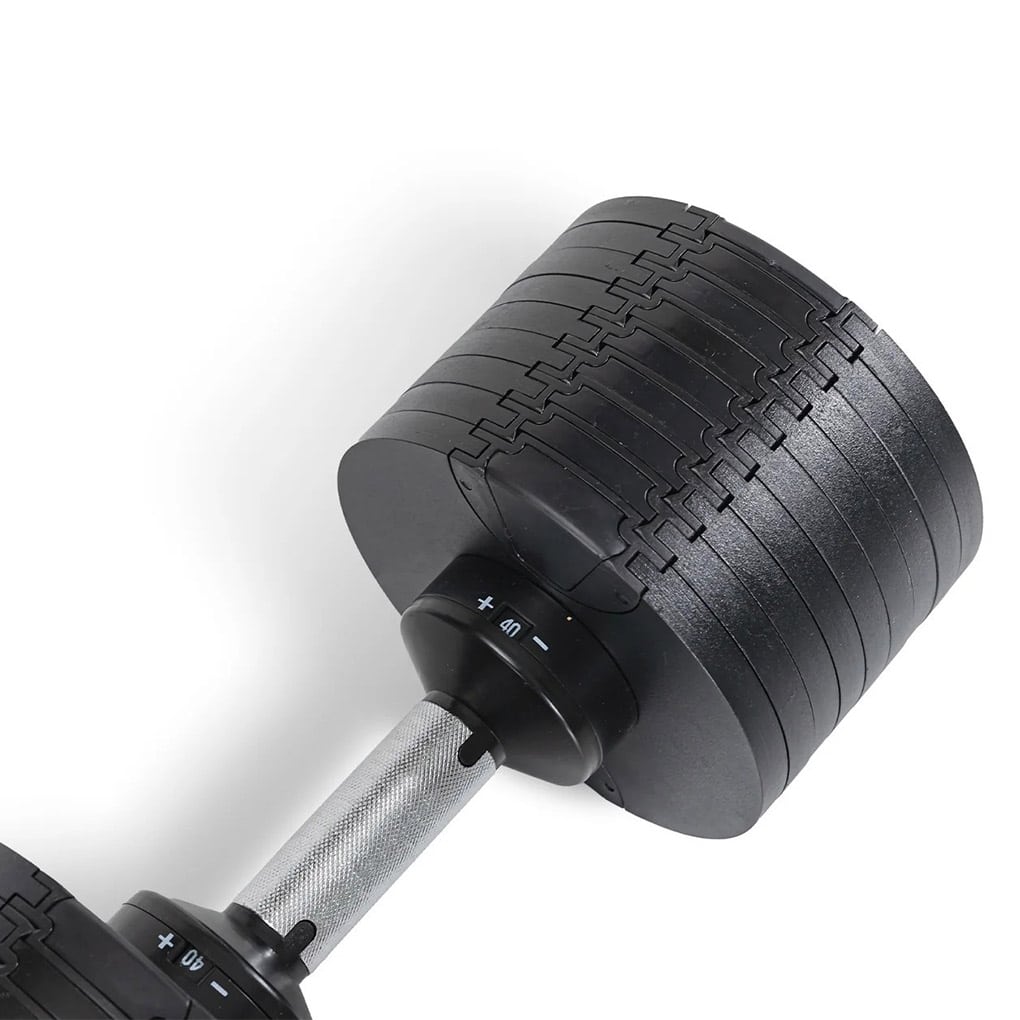 32KG Adjustable Dumbbells Set (PAIR) with Stand - Image 2