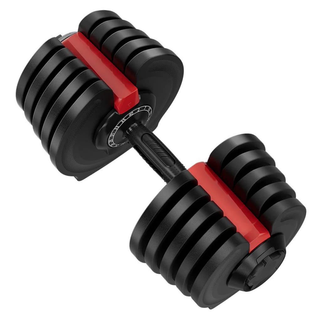 40KG Adjustable Dumbbells Set Pair for Home Gym