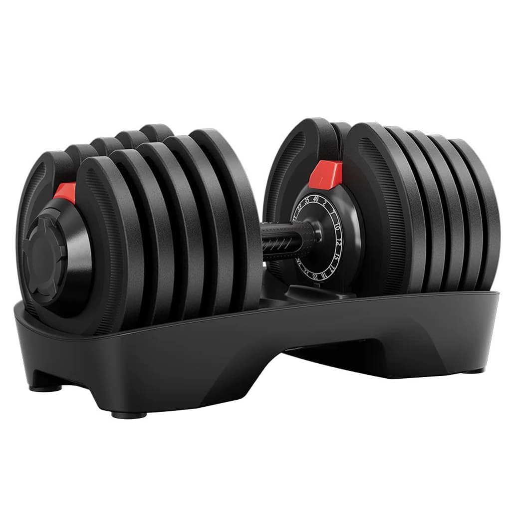 40KG Adjustable Dumbbells Set Pair for Home Gym - Image 3