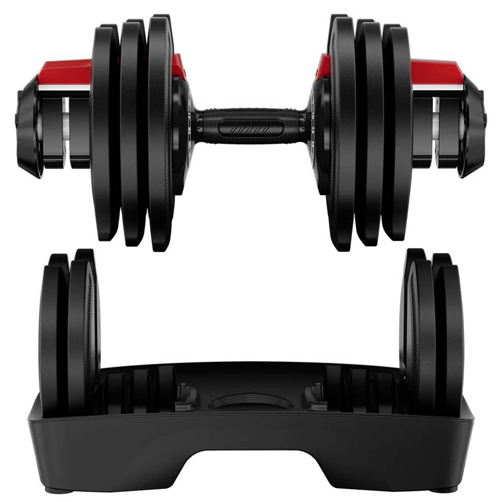 40KG Adjustable Dumbbells Set Pair for Home Gym - Image 2