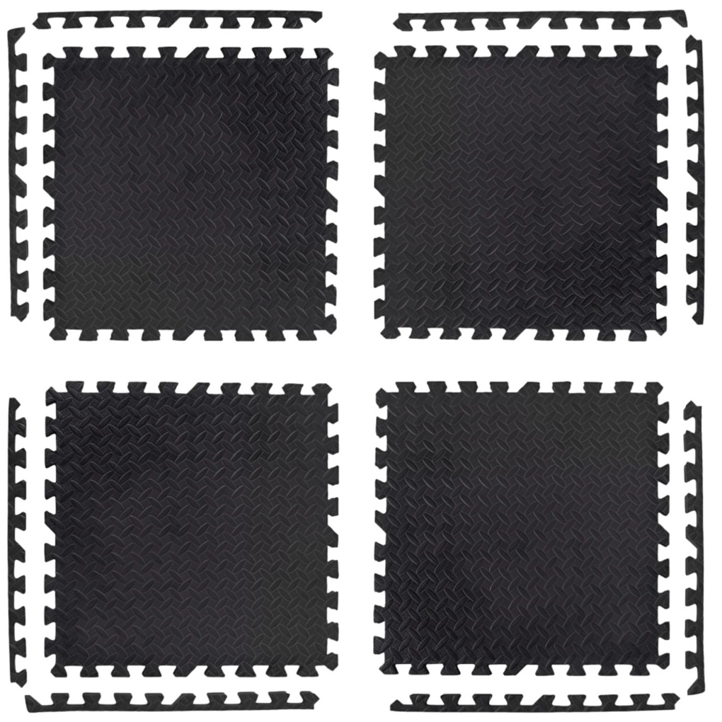 Foam Puzzle 4 Interlocking Gym Mats - Image 2