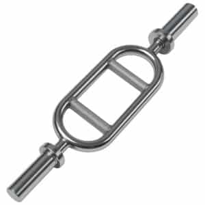 Olympic 2" Tricep Bar With Spring Collars