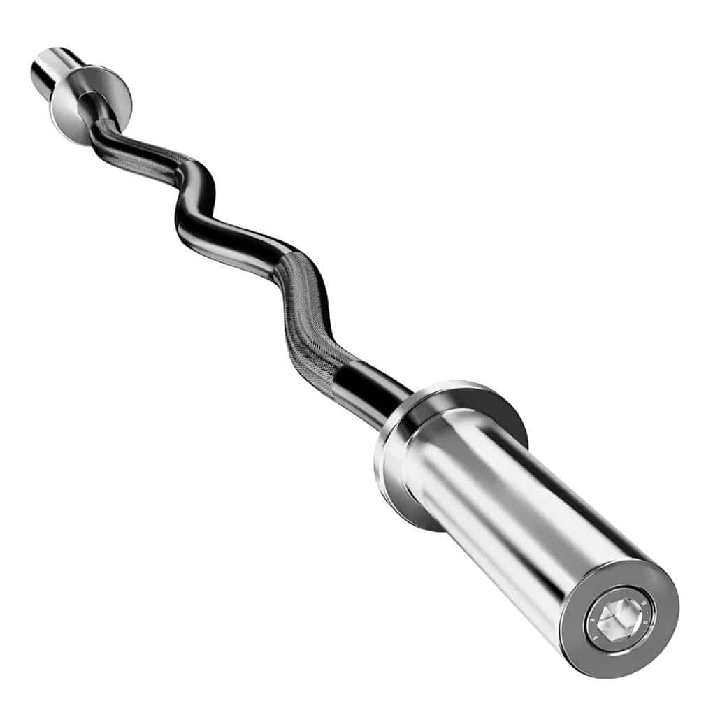 Olympic EZ Curl Bar (Premium Black) - Image 2