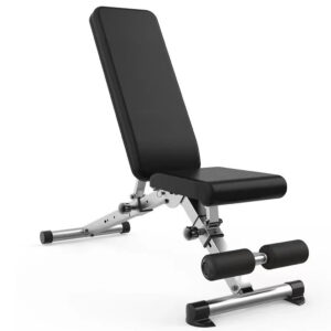 Foldable Weight Bench Adjustable Positions Ideal for Home Gym Training