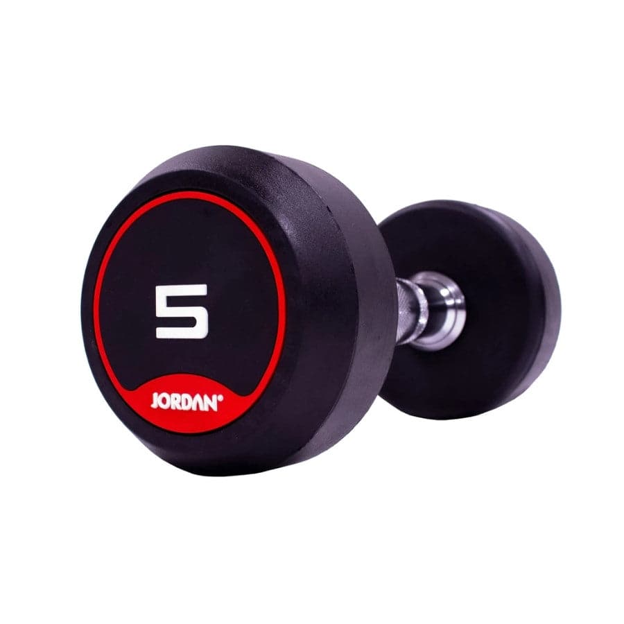 Jordan Classic Rubber Dumbbells - Image 2