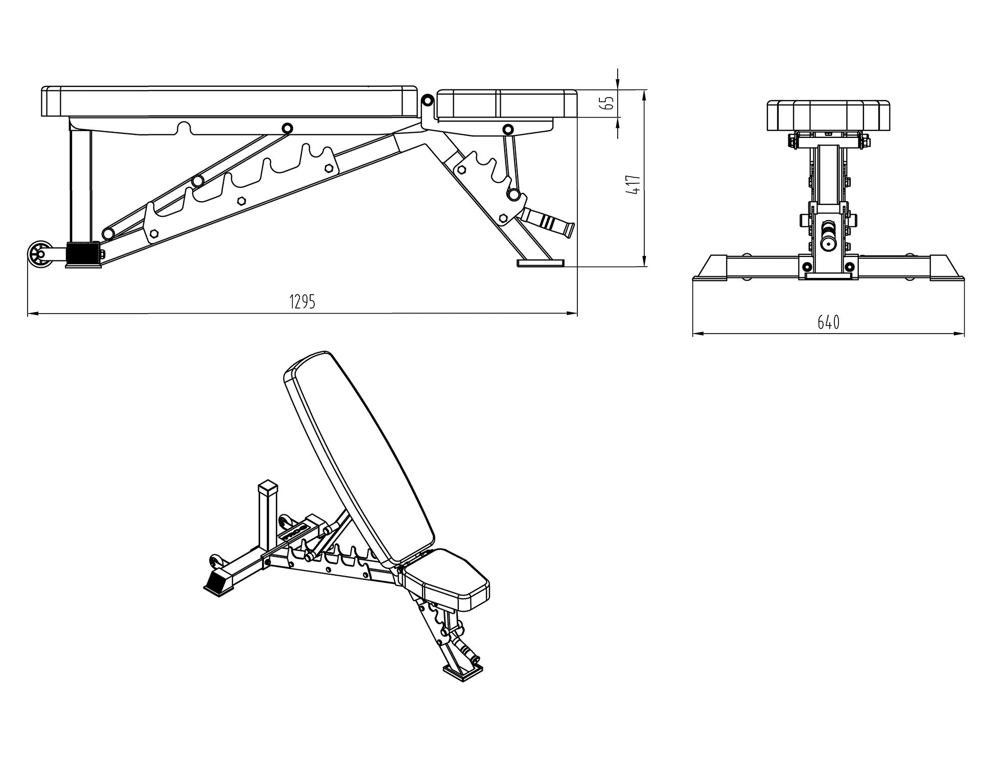 Primal Personal Series V3 Home Bench - Image 2