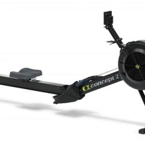 Black Concept2 RowErg with PM5 Monitor