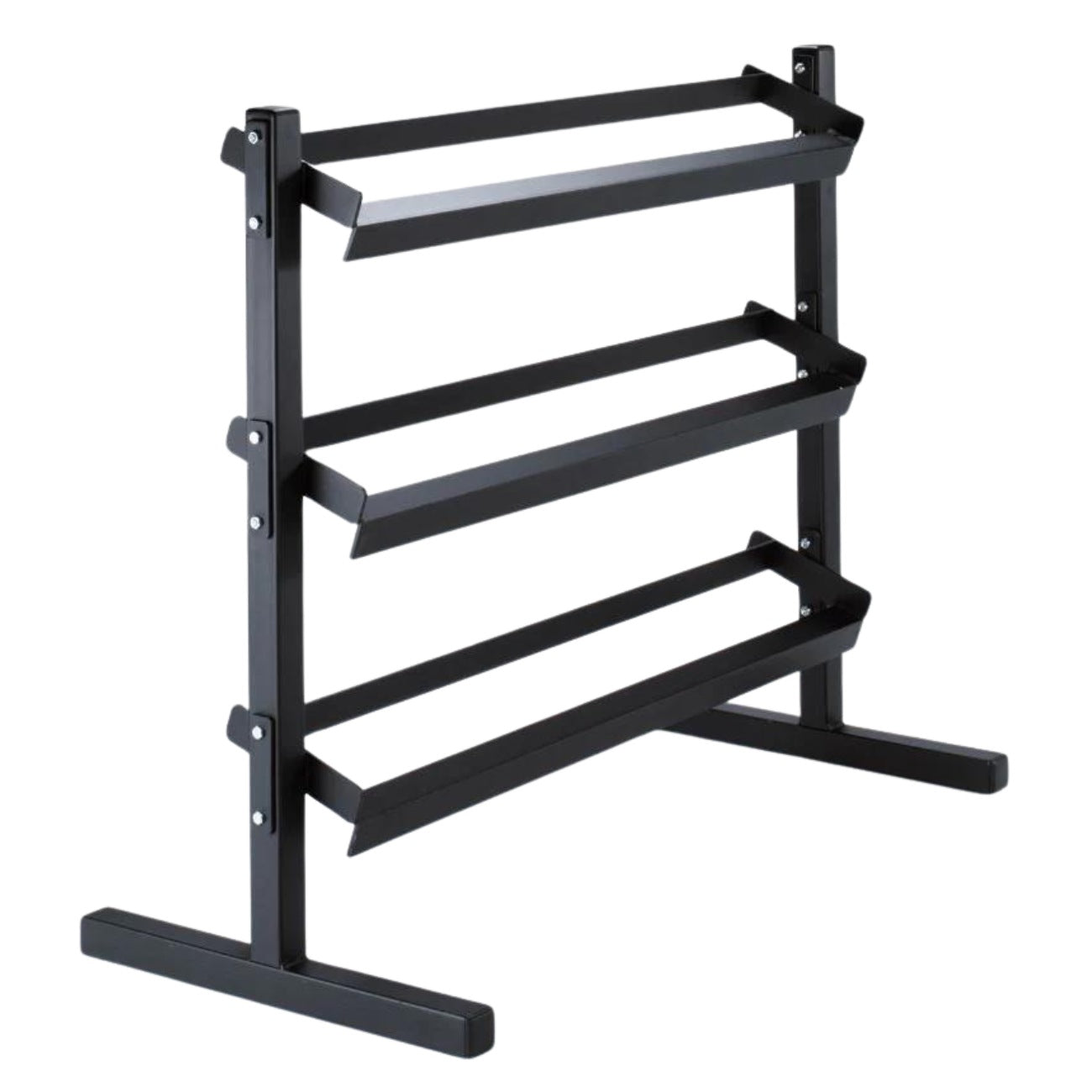 York Rubber Hex Dumbbell Sets With Racks - Image 18