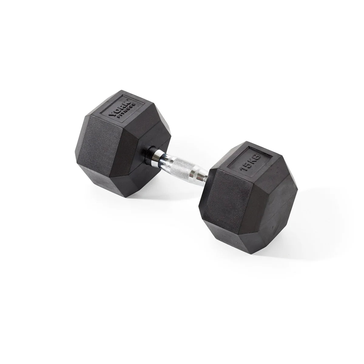 York Rubber Hex Dumbbell Sets With Racks - Image 11