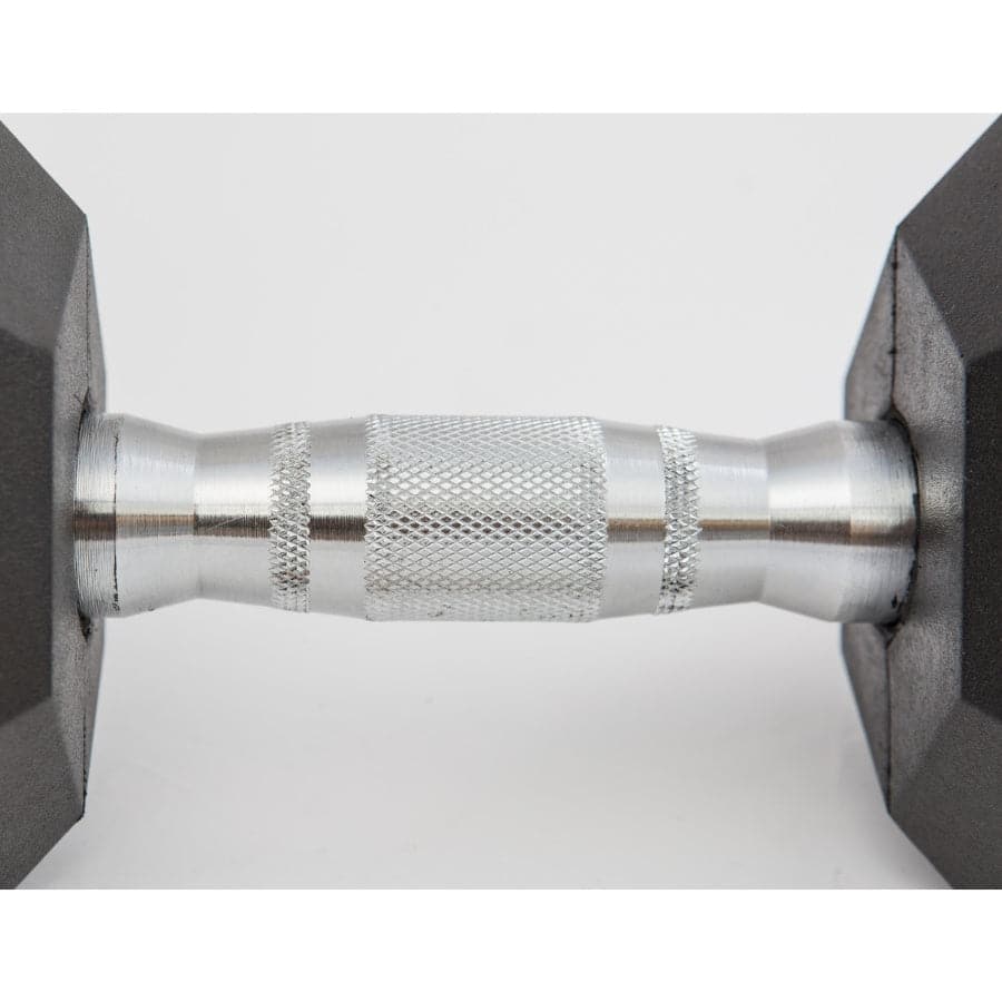 York Rubber Hex Dumbbell Sets With Racks - Image 3