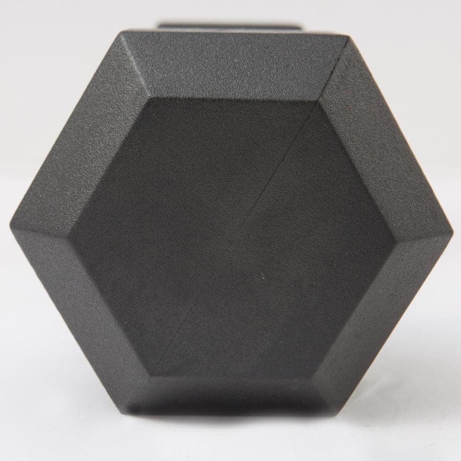 York Rubber Hex Dumbbell Sets With Racks - Image 4