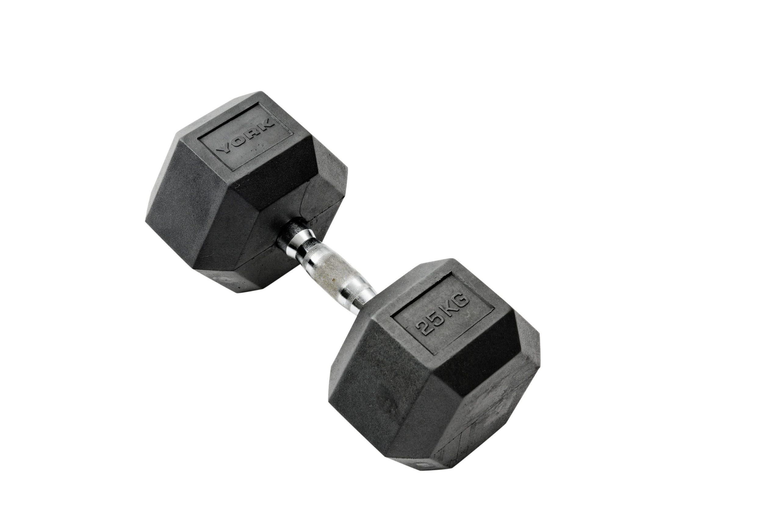 York Rubber Hex Dumbbell Sets With Racks - Image 13