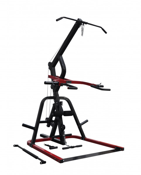 BodyMax CF500 Elite Leverage Gym With Bench and Preacher - Image 3
