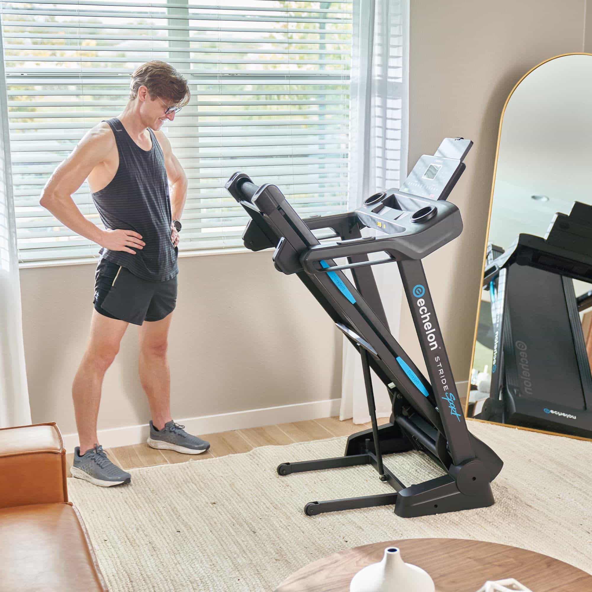 Echelon Stride 30 Sport Folding Treadmill - Image 14
