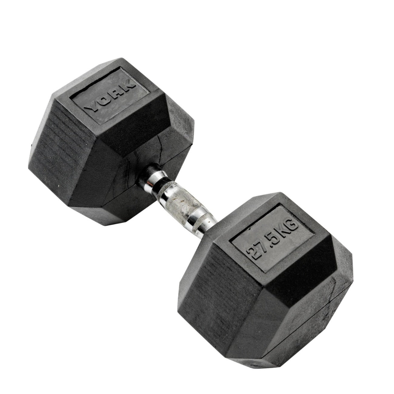 York Rubber Hex Dumbbell Sets With Racks - Image 16
