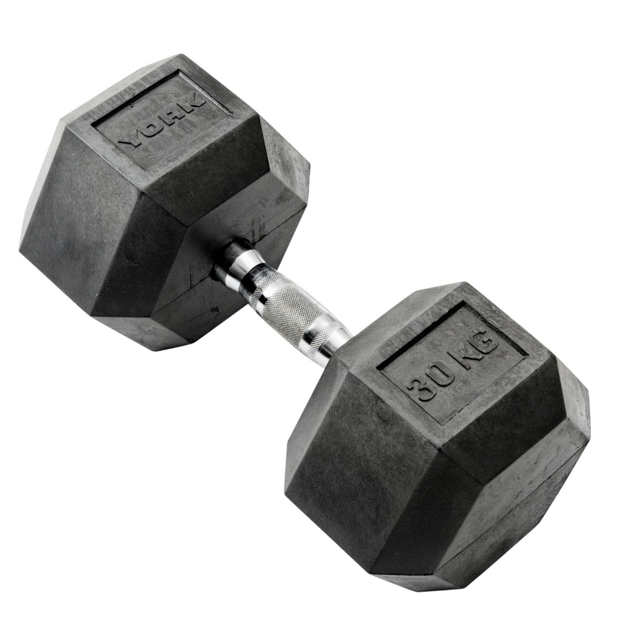York Rubber Hex Dumbbell Sets With Racks - Image 17